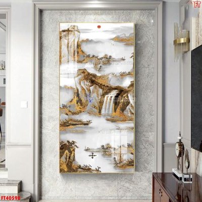 File tranh gốc File tranh bộ hiện đại FT40598 (bản quyền) độc đáo