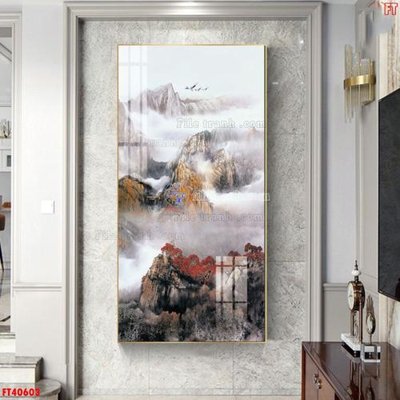 File PSD File tranh bộ hiện đại FT40603 (bản gốc) đã tách nền