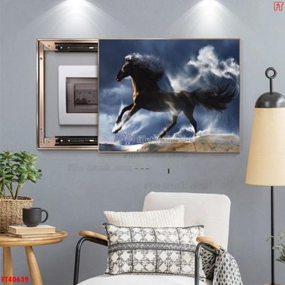 File ảnh File tranh bộ hiện đại FT40639 (gốc) dùng in Pano