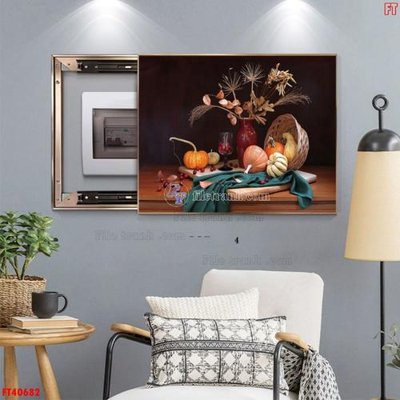 File in trần File tranh bộ hiện đại FT40682 (bản gốc) mây trời