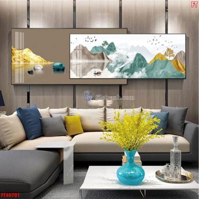 Ảnh mô tả file gốc in mica File tranh bộ hiện đại FT40701