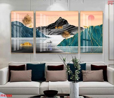 Tải file File tranh bộ hiện đại FT41088 (gốc) làm file quảng cáo