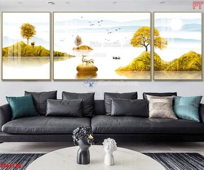 File gốc File tranh bộ hiện đại FT41158 (phong cách) cổ điển