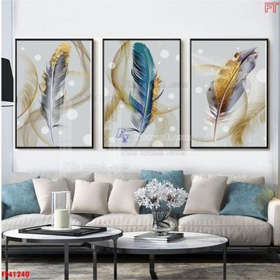 Download file File tranh bộ hiện đại FT41240 (chuẩn in) chất lượng cao