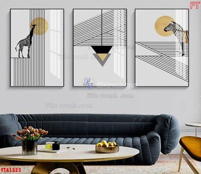 File tranh quảng cáo File tranh bộ hiện đại FT41323 (file gốc) chuyên nghiệp