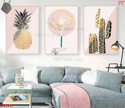 Tải file File tranh bộ hiện đại FT41327 (gốc) chủ đề tâm linh