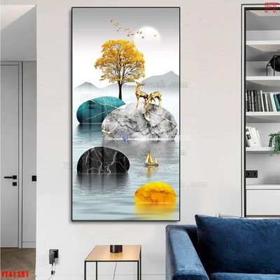 Tải file File tranh bộ hiện đại FT41381 (PSD) cho in tranh kính