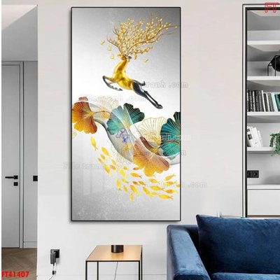 File gốc File tranh bộ hiện đại FT41407 cho in ấn và thiết kế