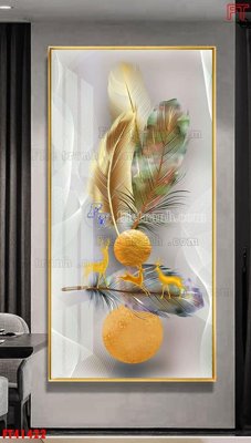 File PSD File tranh bộ hiện đại FT41422 (gốc) cho in quảng cáo