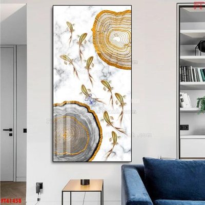 File gốc File tranh bộ hiện đại FT41458 (in tráng gương) ốp tường