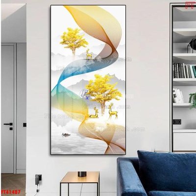 File in ấn File tranh bộ hiện đại FT41487 (bản gốc) từ file gốc