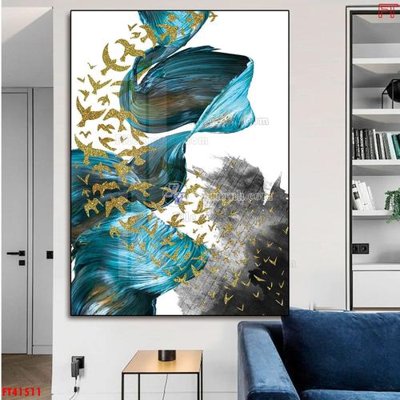 File gốc File tranh bộ hiện đại FT41511 (chủ đề hiện đại) trang trí