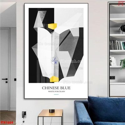 File gốc File tranh bộ hiện đại FT41664 (cho in ấn) độc quyền