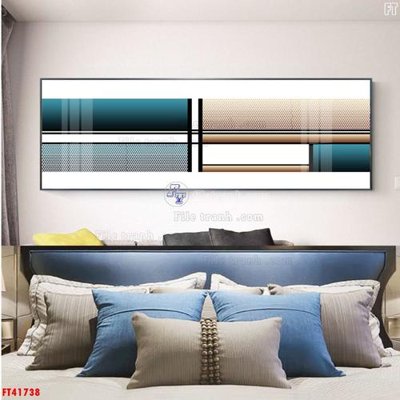 File tranh in mica File tranh bộ hiện đại FT41738 (độ phân giải cao)