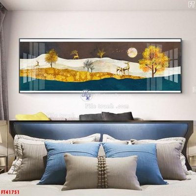 File gốc File tranh bộ hiện đại FT41751 (chủ đề hiện đại) trang trí