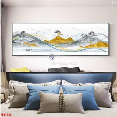 File PSD in ấn File tranh bộ hiện đại FT41755 (chất lượng cao)