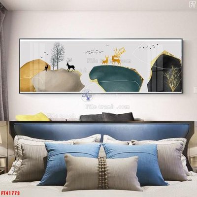 File gốc File tranh bộ hiện đại FT41773 (trang trí) phòng trẻ em