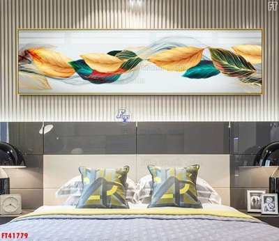 File gốc File tranh bộ hiện đại FT41779 (in ấn) màu sắc trung thực