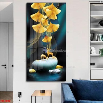 File tranh File tranh bộ hiện đại FT41890 (bản gốc) in lụa 3D