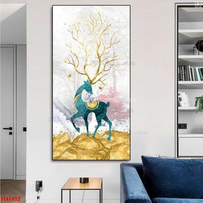 Hình ảnh gốc File tranh bộ hiện đại FT41912 (để in khổ lớn)