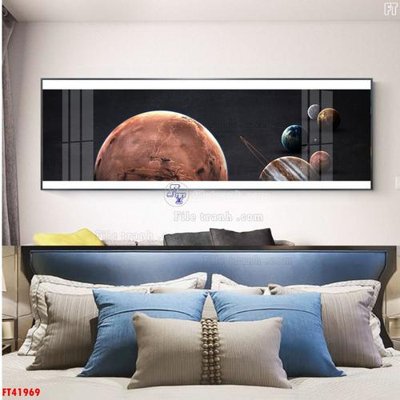 File gốc File tranh bộ hiện đại FT41969 (in tráng gương) sang trọng