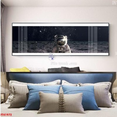 File tranh File tranh bộ hiện đại FT41972 (bản gốc) in lụa 5D