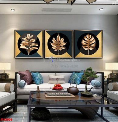 Tải file gốc File tranh bộ hiện đại FT42008 (in không vỡ ảnh)