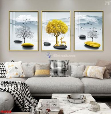 File gốc File tranh bộ hiện đại FT42228 (ảnh chi tiết) để in lụa