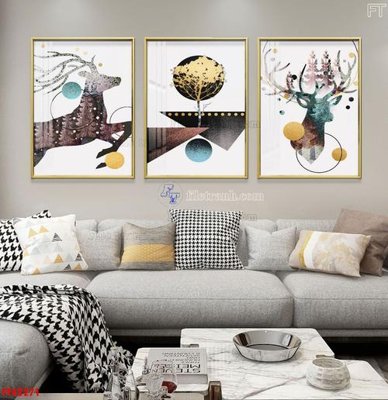 File in ấn chuyên nghiệp File tranh bộ hiện đại FT42271 (file gốc)