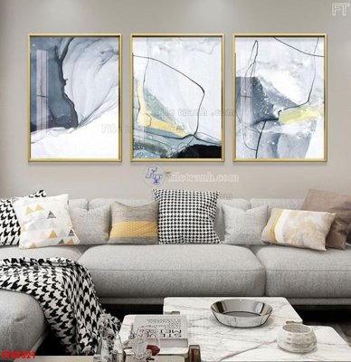 Hình ảnh file gốc in lụa File tranh bộ hiện đại FT42321