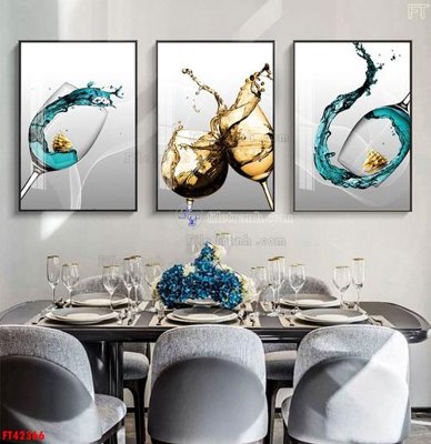 File tranh File tranh bộ hiện đại FT42366 (ảnh gốc) in trần nhà