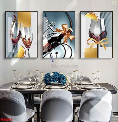 File tranh File tranh bộ hiện đại FT42374 (ảnh gốc) in trần 3D