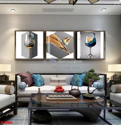 File PSD File tranh bộ hiện đại FT42406 (gốc) nhiều lớp (multi-layer)