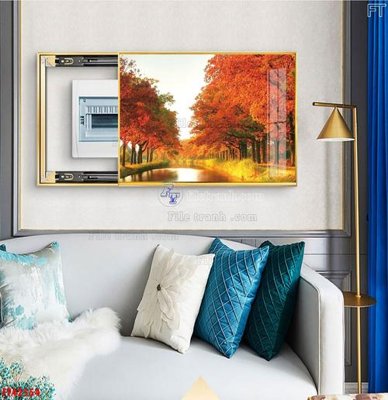 File tranh File tranh bộ hiện đại FT42554 (gốc) in vải canvas