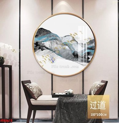 Download file gốc File tranh bộ hiện đại FT42613 (in mica) trang trí