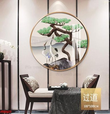 File gốc File tranh bộ hiện đại FT42627 (in lụa) hoa văn cổ điển