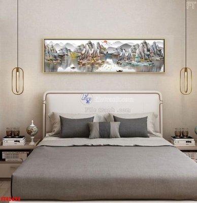 Ảnh gốc File tranh bộ hiện đại FT42694 (siêu chi tiết) để in ấn