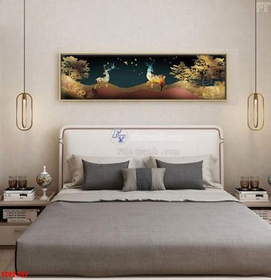 File gốc in ấn File tranh bộ hiện đại FT42707 độ phân giải cao