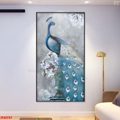 Download file gốc File tranh bộ hiện đại FT42727 (in mica) trang trí