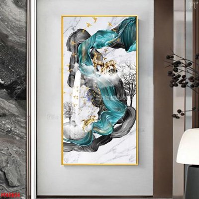 File tranh File tranh bộ hiện đại FT42854 (ảnh gốc) in trần nhà