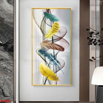 File tranh gốc in trần nhà File tranh bộ hiện đại FT42930 3D