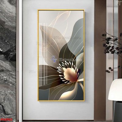 File tranh File tranh bộ hiện đại FT42953 (bản gốc) in lụa 3D