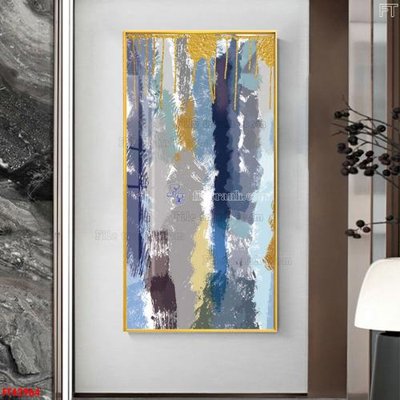 File tranh in tráng gương File tranh bộ hiện đại FT42964 (siêu nét)