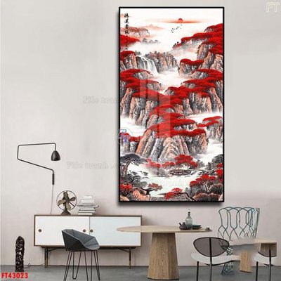 Download file File tranh bộ hiện đại FT43023 (chuẩn in) File tranh bộ hiện đại FT43023