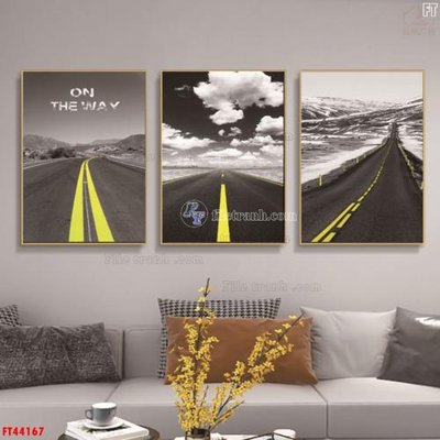 File PSD File tranh bộ hiện đại FT44167 (gốc) cho in quảng cáo