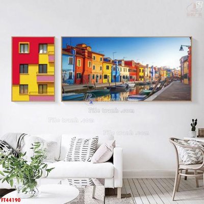 File tranh quảng cáo File tranh bộ hiện đại FT44190 (download file gốc)