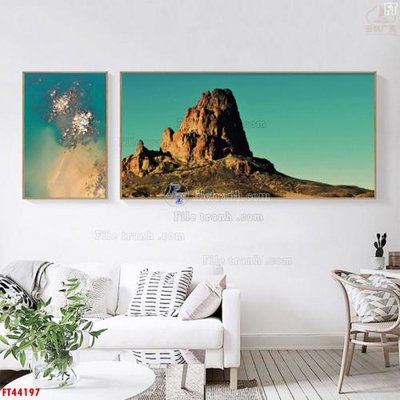 Tải file File tranh bộ hiện đại FT44197 (gốc) làm tranh trang trí