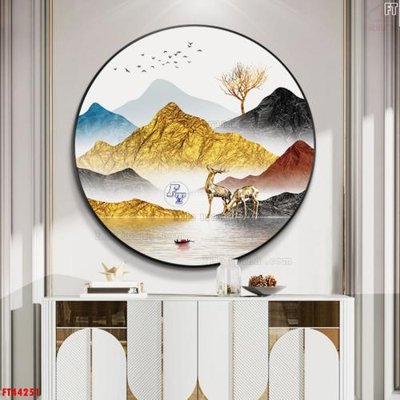 File tranh File tranh bộ hiện đại FT44251 (gốc) chủ đề thành phố