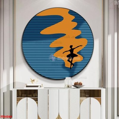 File gốc File tranh bộ hiện đại FT44263 (phiên bản chuẩn) để in ấn