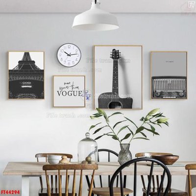 Tải file File tranh bộ hiện đại FT44294 (gốc) in ấn chất lượng
